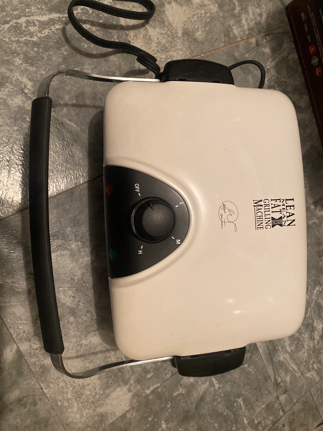 George Foreman Lean Fat Grilling Machine