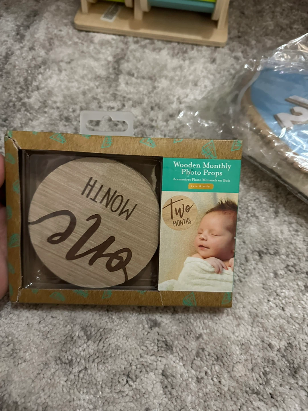 Wooden Monthly Photo Props