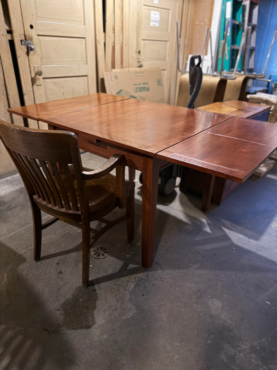 Wooden Dining Table with 4 chair - photo 4