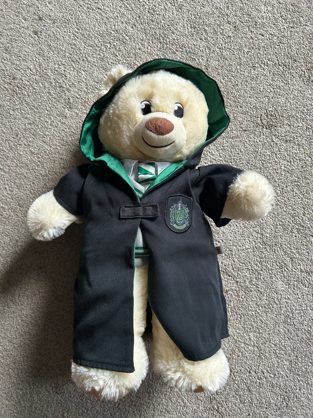 Build-A-Bear Harry Potter Slytherin Teddy Bear (Lil Cub Pudding)