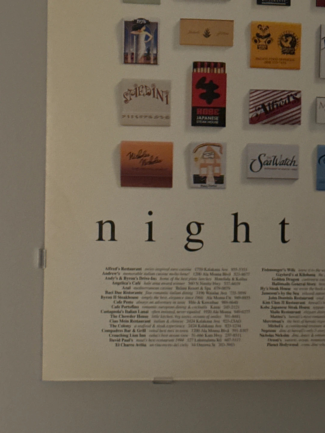 Hawaii Night Lights Poster - photo 2