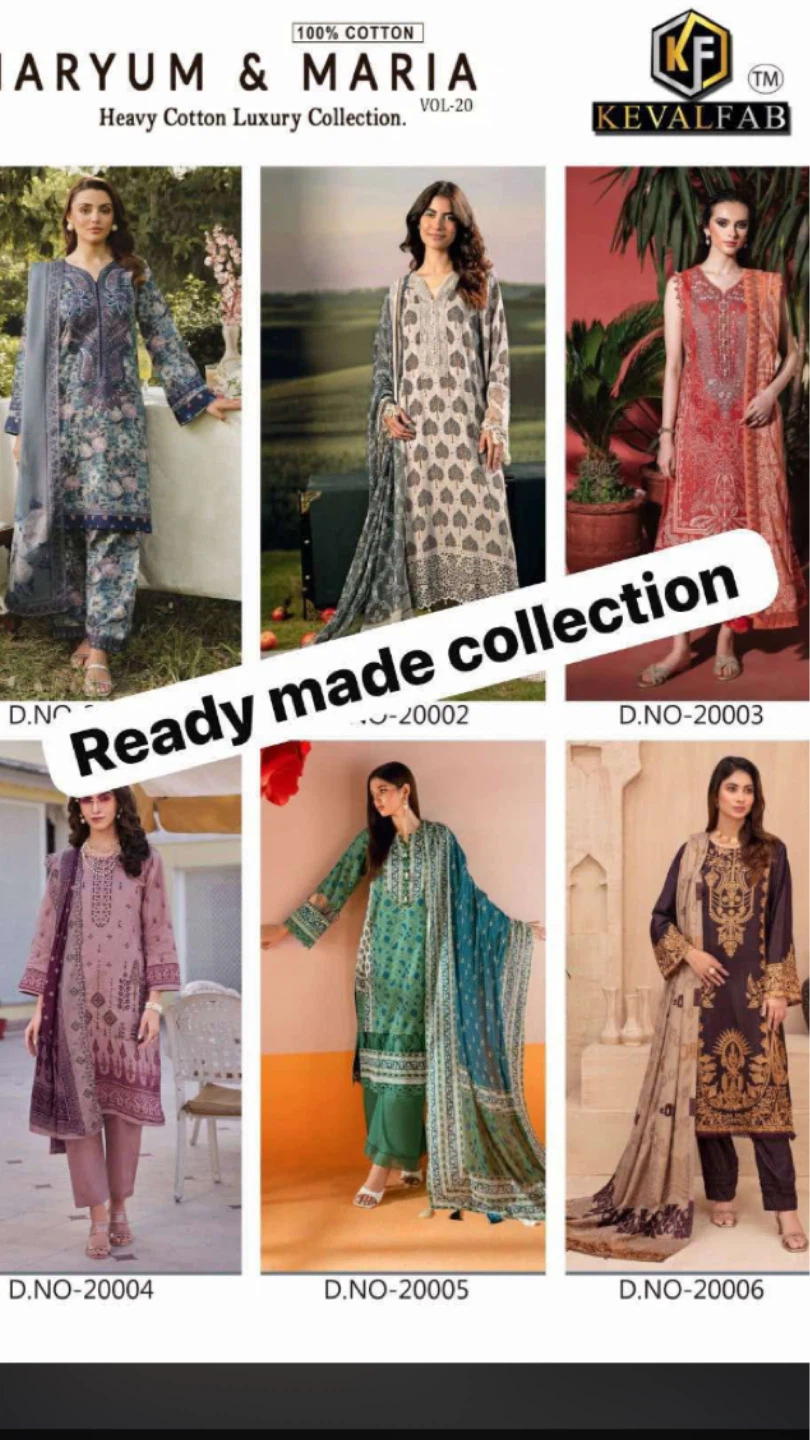 Maria.B Heavy Cotton Luxury Collection Ready Made Suits - photo 2