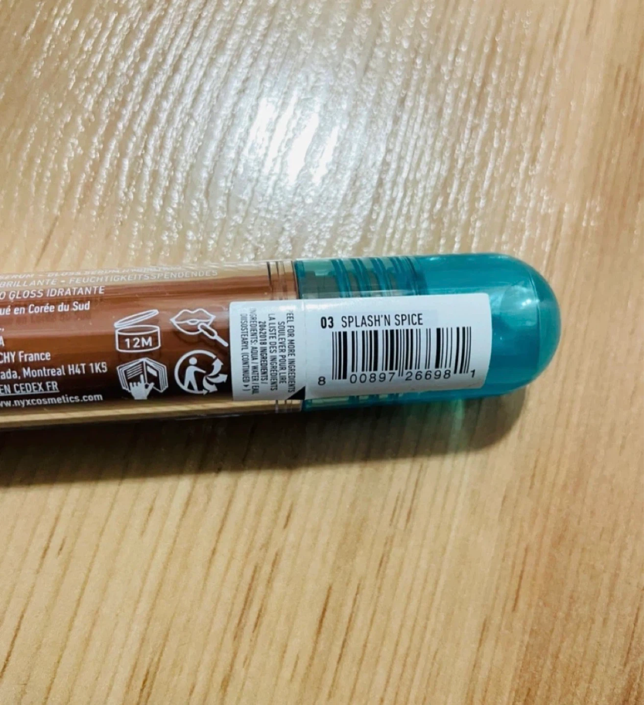 Brand New NYX lip i.v-splash n spice - photo 2