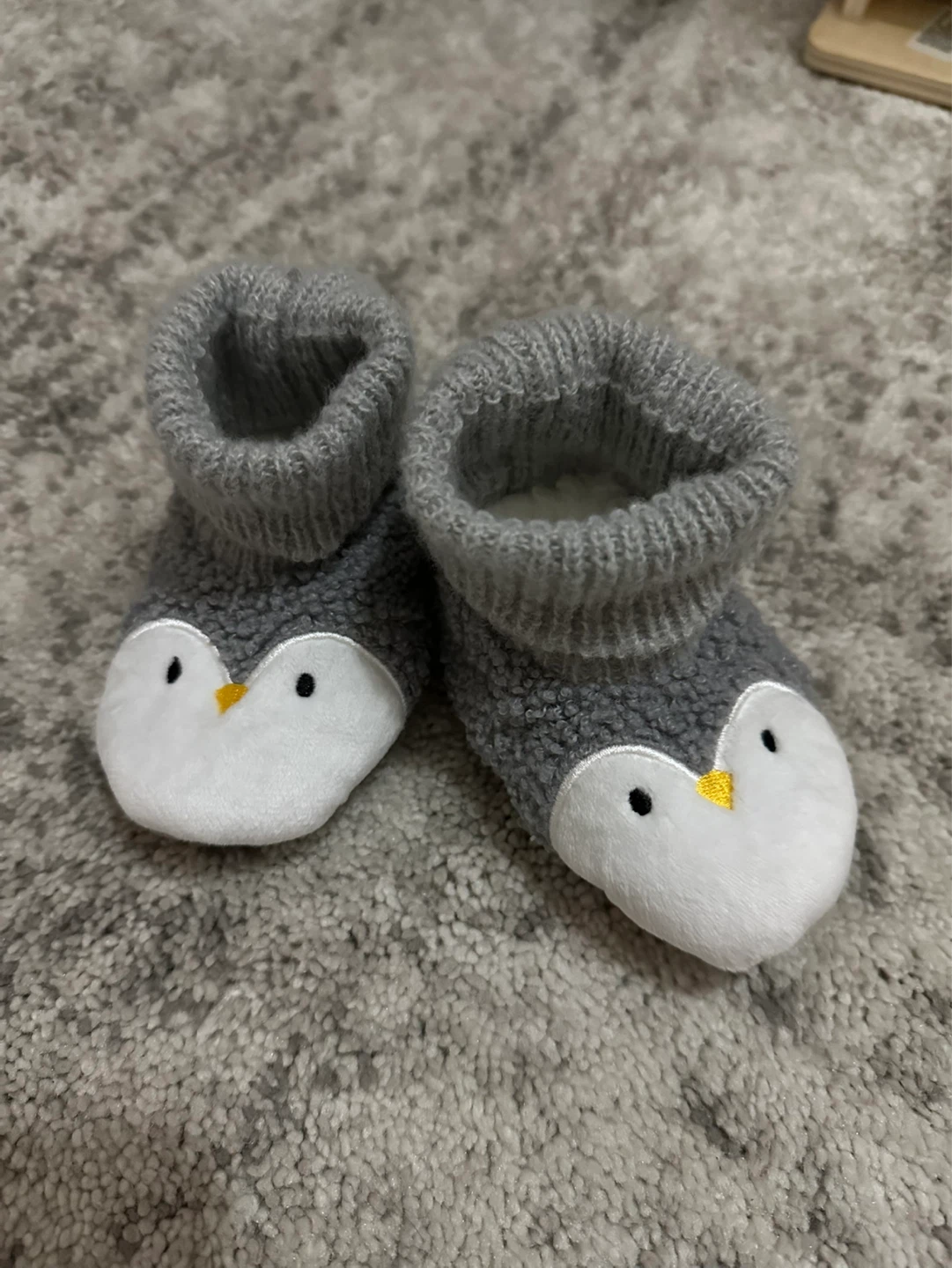 Baby Penguin Booties - size 5