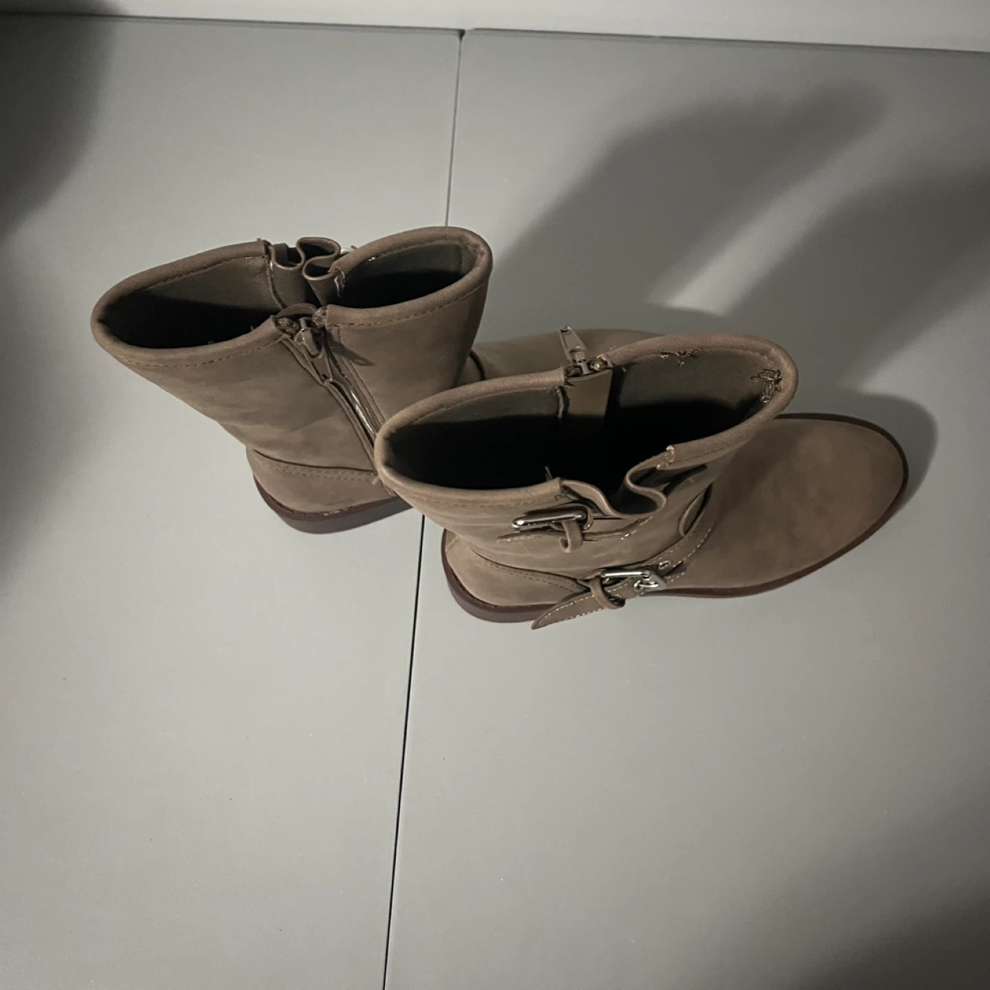Dolce Vita Women's Buckle Moto Booties Dark Taupe Size 7 NWT - photo 4