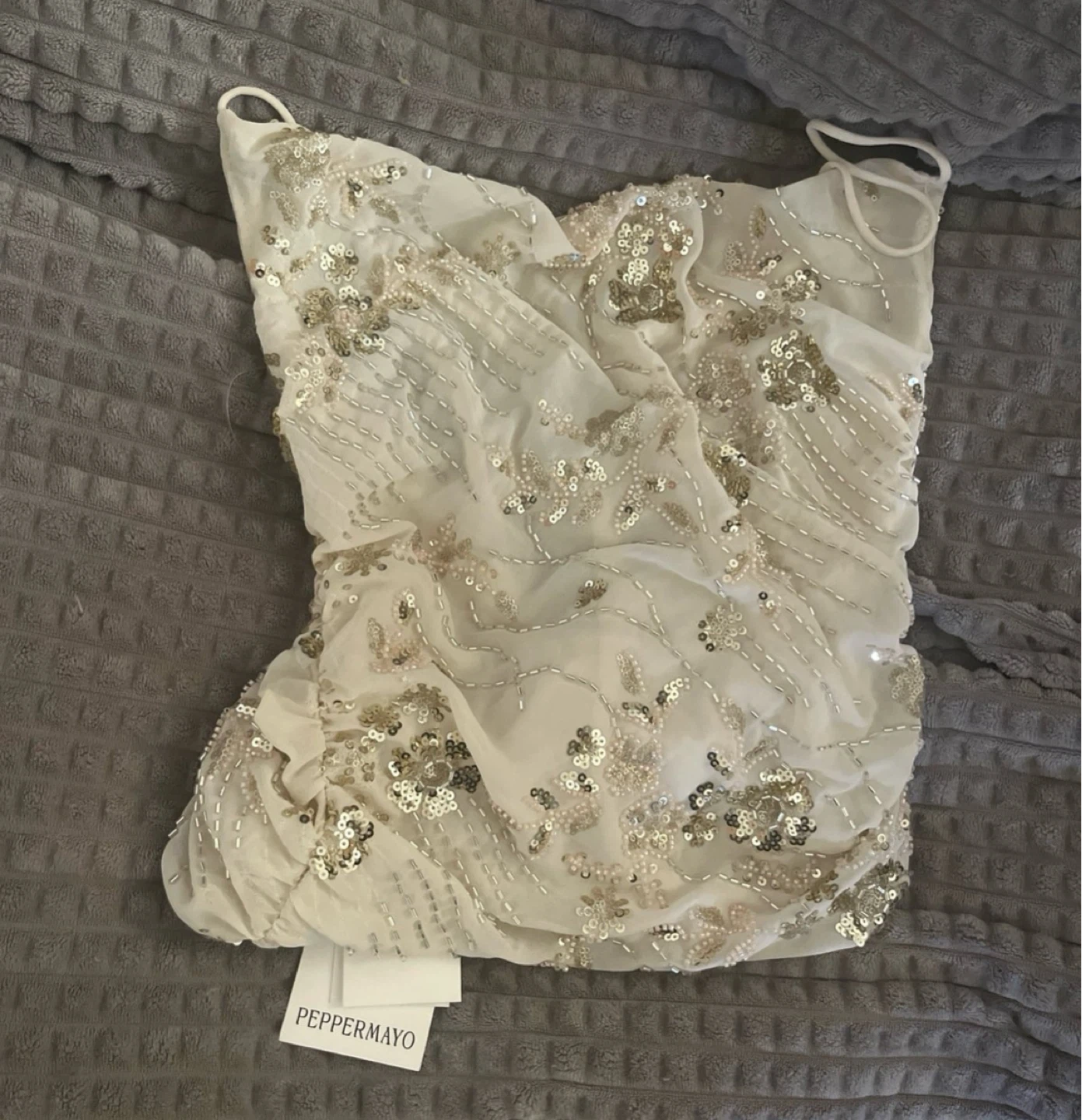 PEPPERMAYO Seona Beaded Top