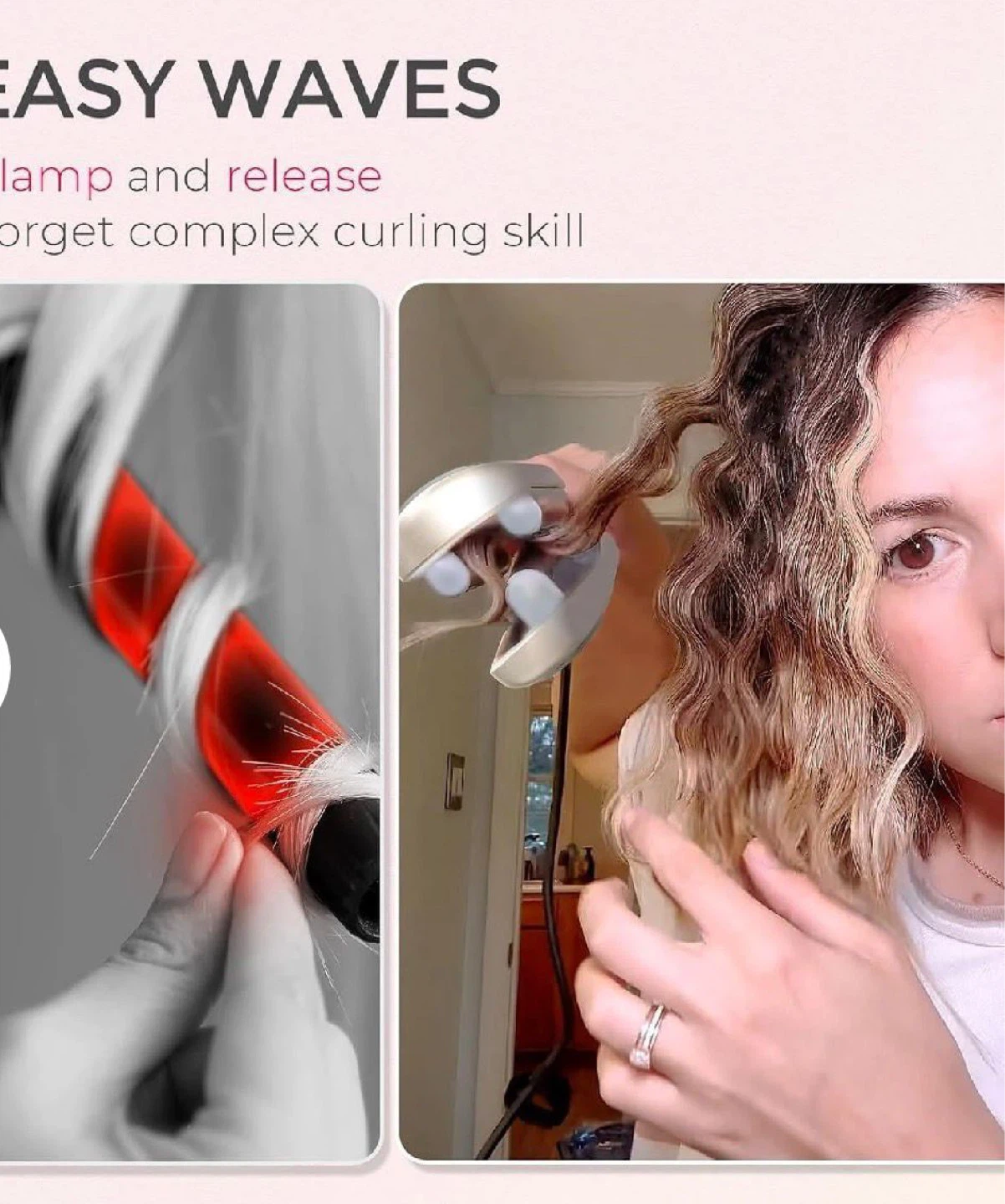 TYMO Easy Waves Hair Curler - photo 2