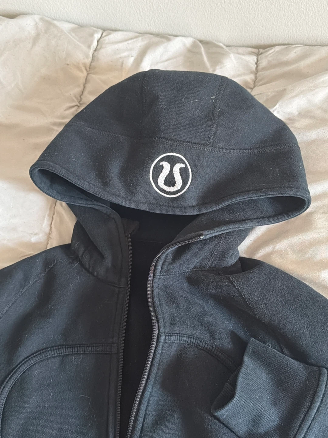 Lululemon Black Zip-Up Hoodie