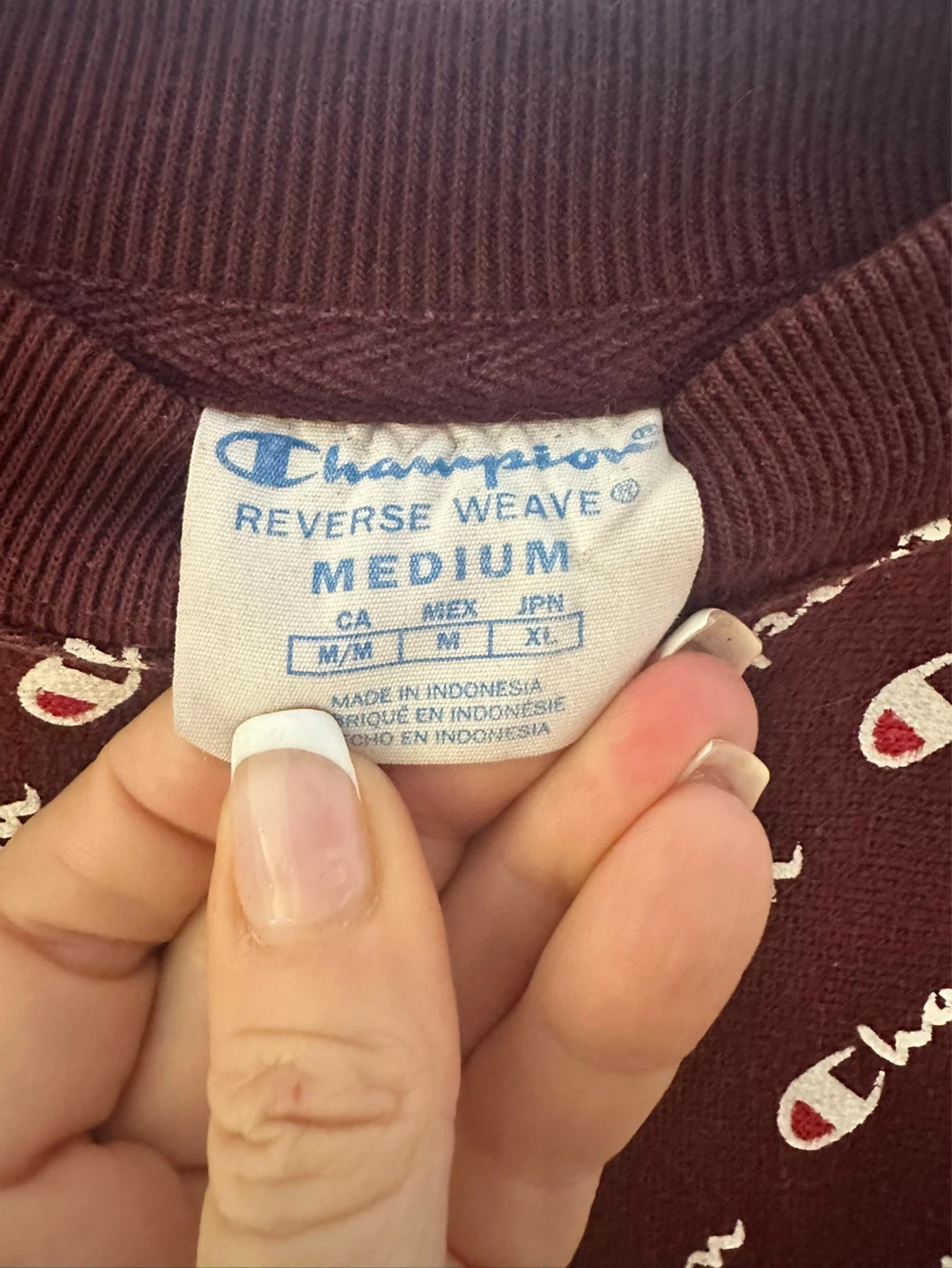 Vintage Champion sweatshirt size M - photo 4
