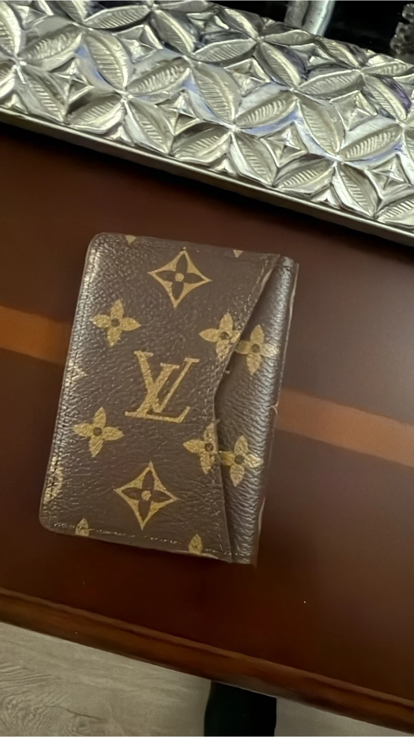 Louis Vuitton Damier Ebene & Monogram Canvas Card Holder Set - photo 4