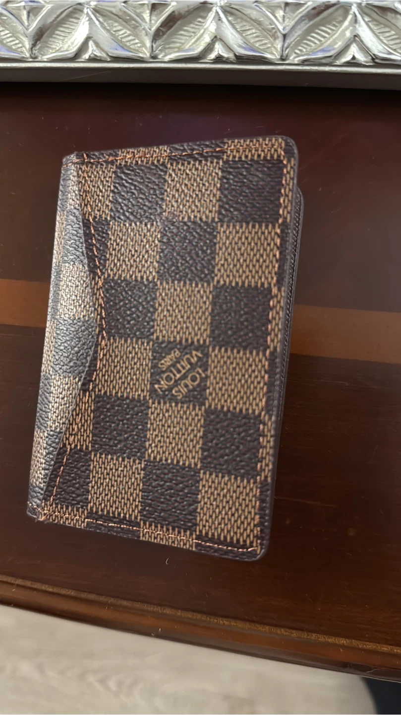 Louis Vuitton Damier Ebene & Monogram Canvas Card Holder Set - photo 5