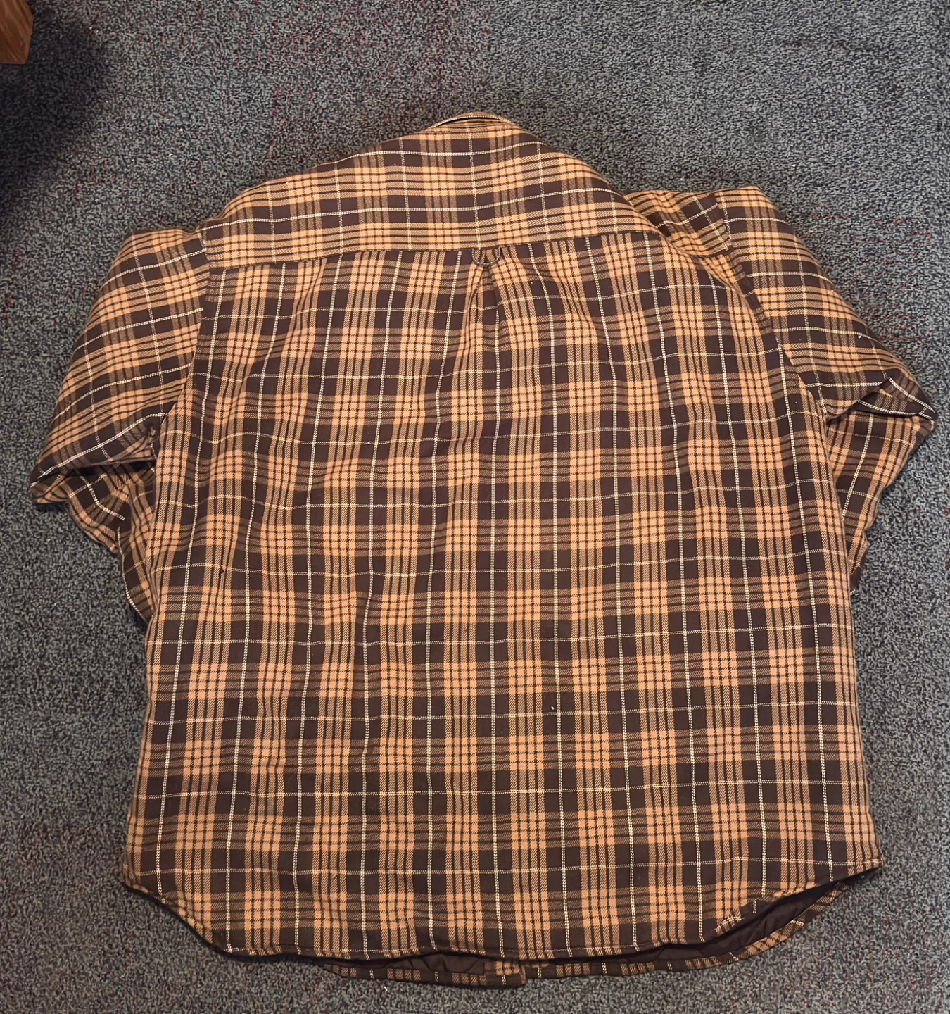 Columbia brown plaid button up shirt Size XXL - photo 3