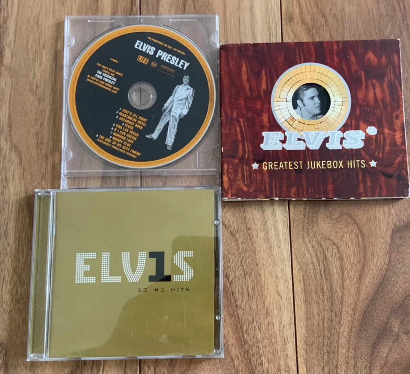 Elvis Presley CDs: Greatest Jukebox Hits & 30 #1 Hits