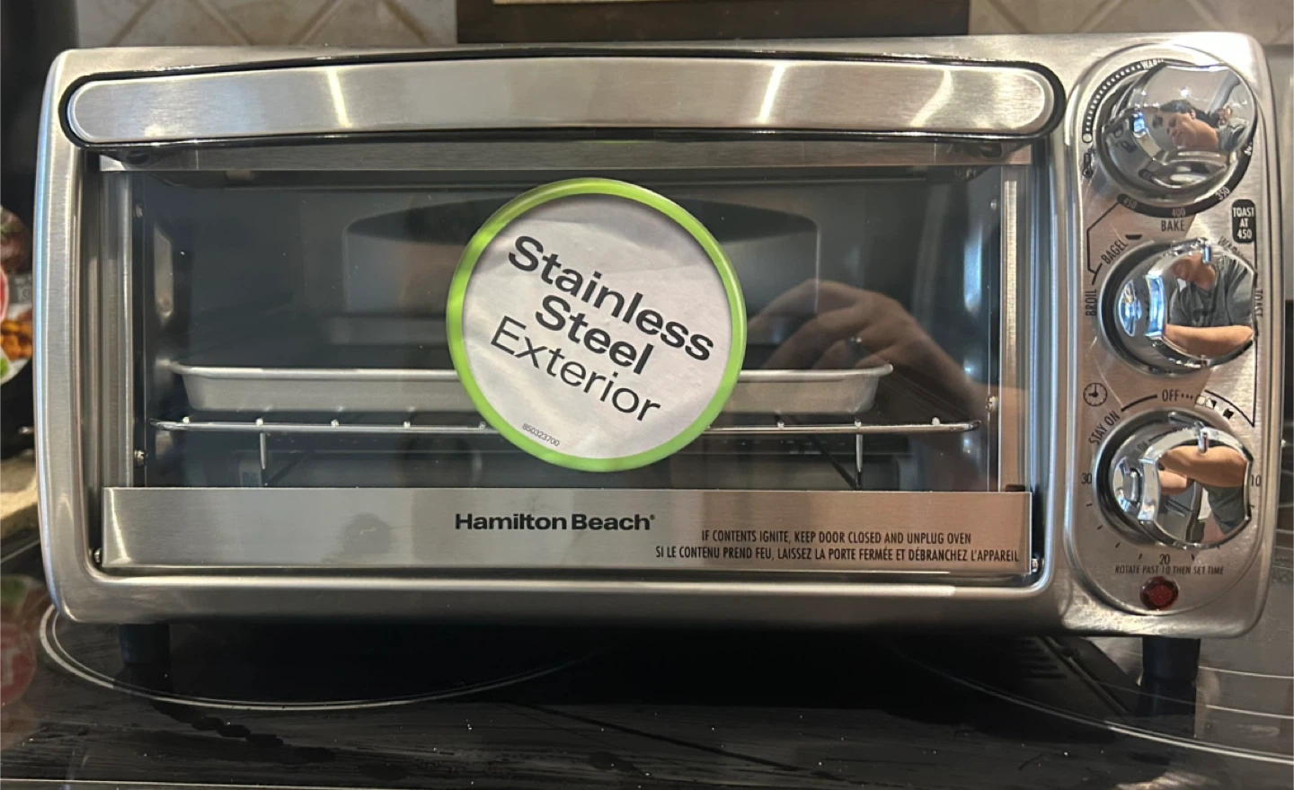 Hamilton Beach Stainless Steel Toaster Oven