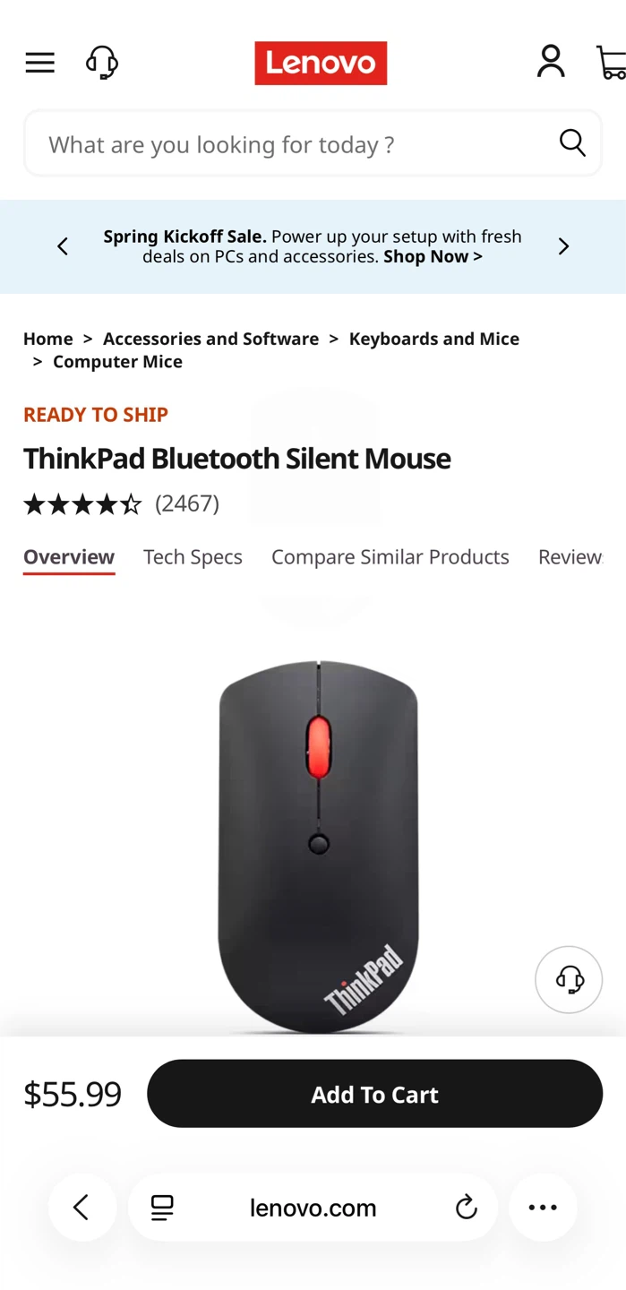 Lenovo Bluetooth Silent Mouse - photo 5