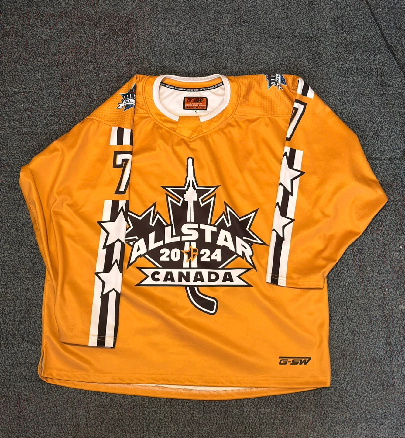 G-SW All Star Canada 2024 Hockey Jersey. Size XL