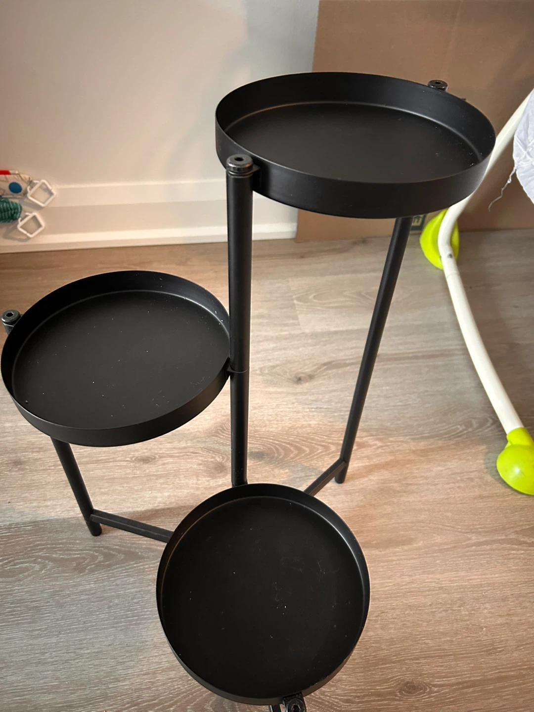 Black 3-Tier Plant Stand - photo 2