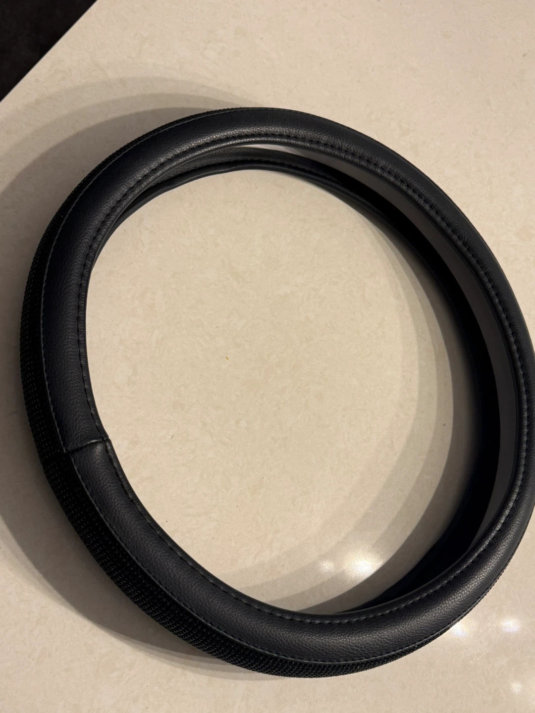 Black Rhinestone Steering Wheel Cover - photo 5