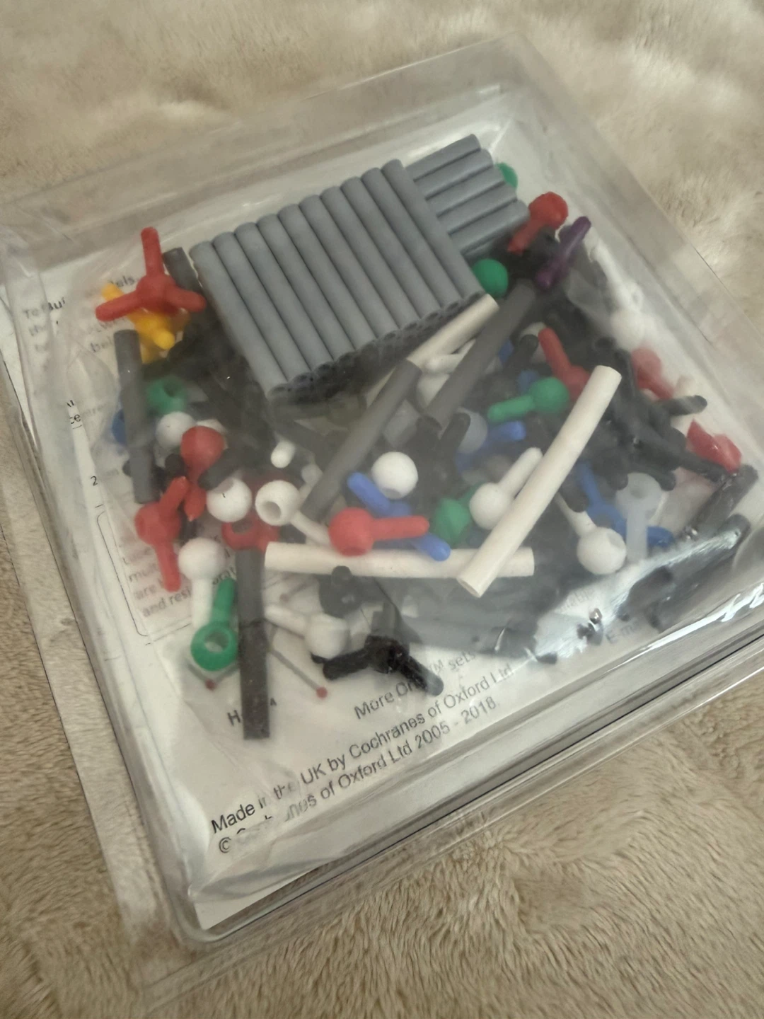 Chemistry molecular building set - photo 2