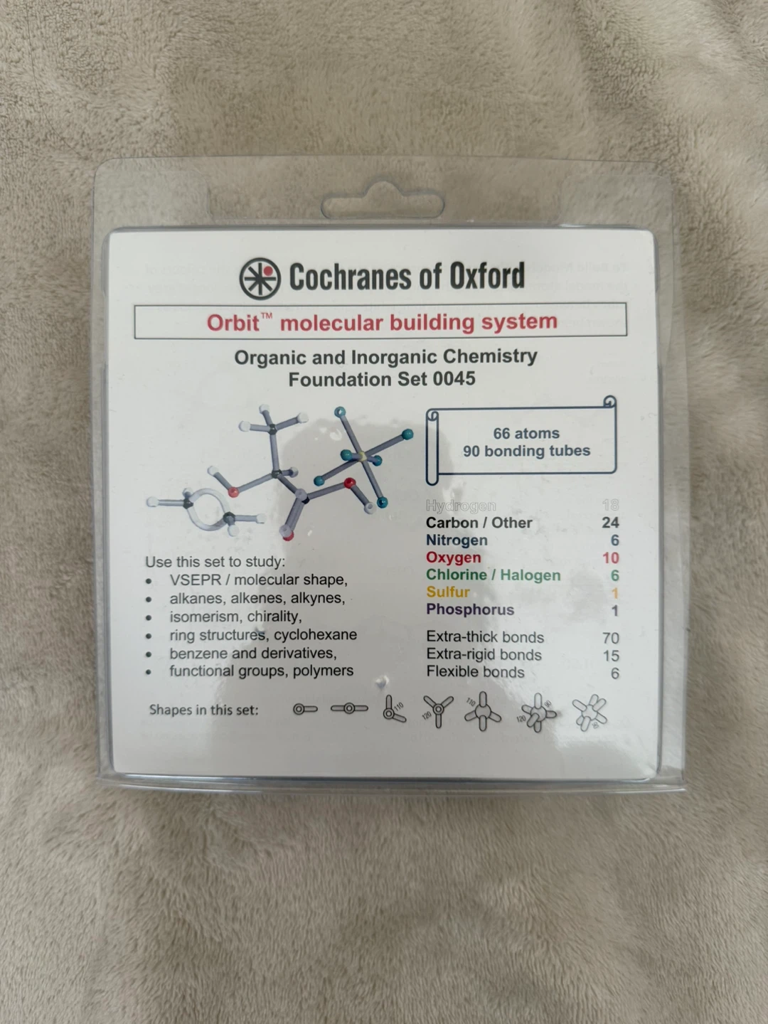 Chemistry molecular building set
