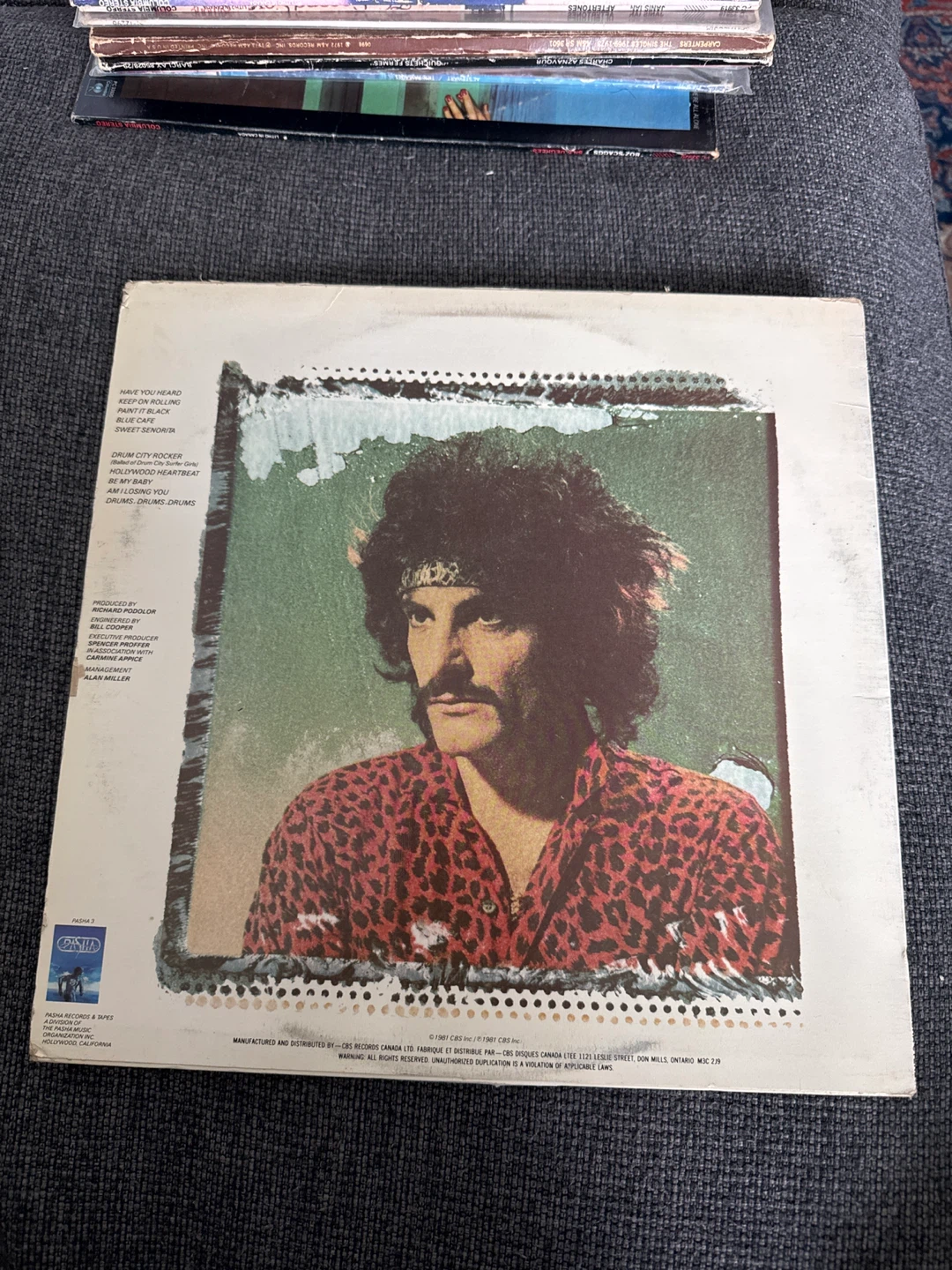 Carmine Appice "Rockers" Vinyl Record - photo 2