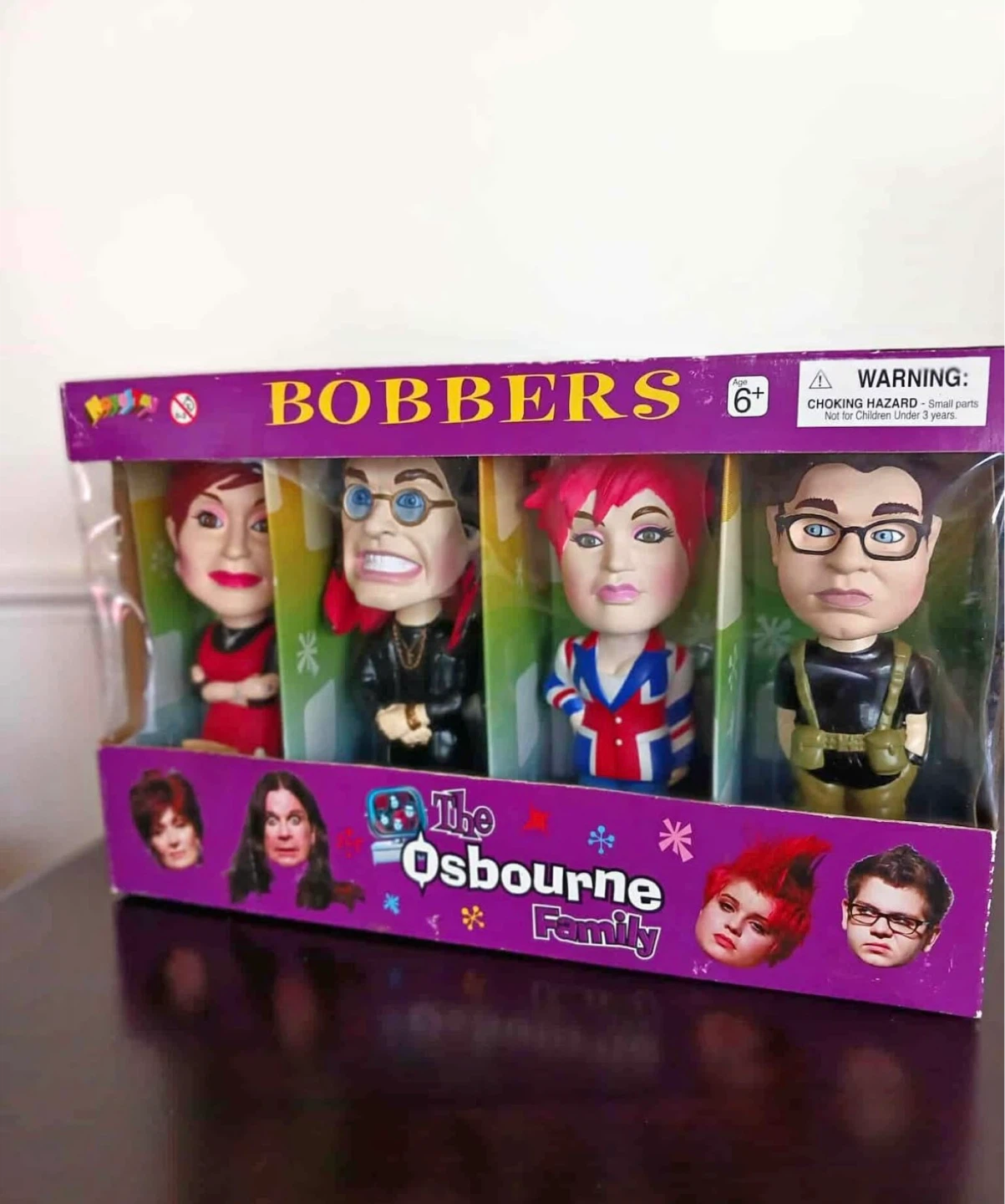 The Osbourne Family Bobbleheads