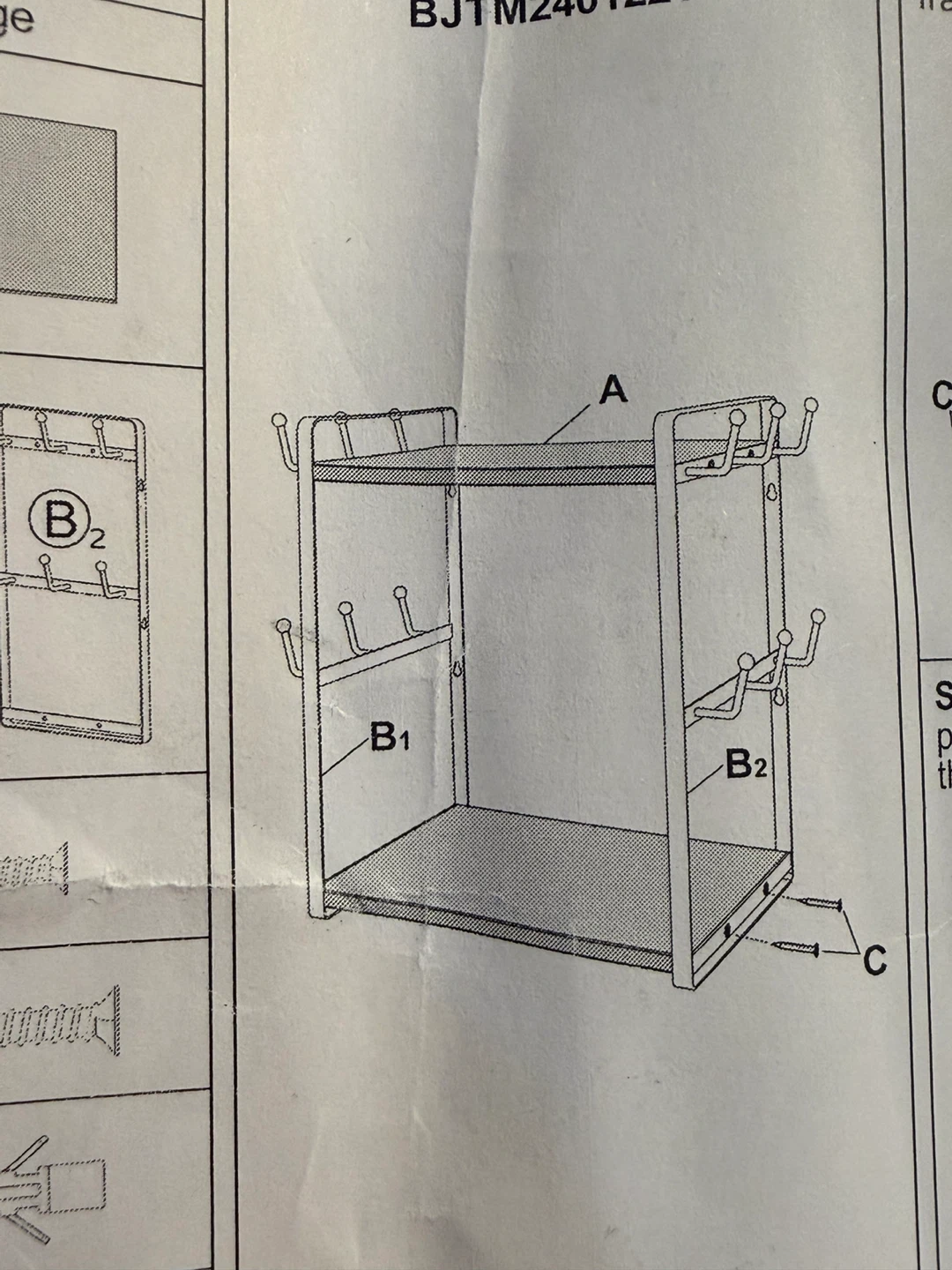 Wall Mounted Rack Shelf - photo 5