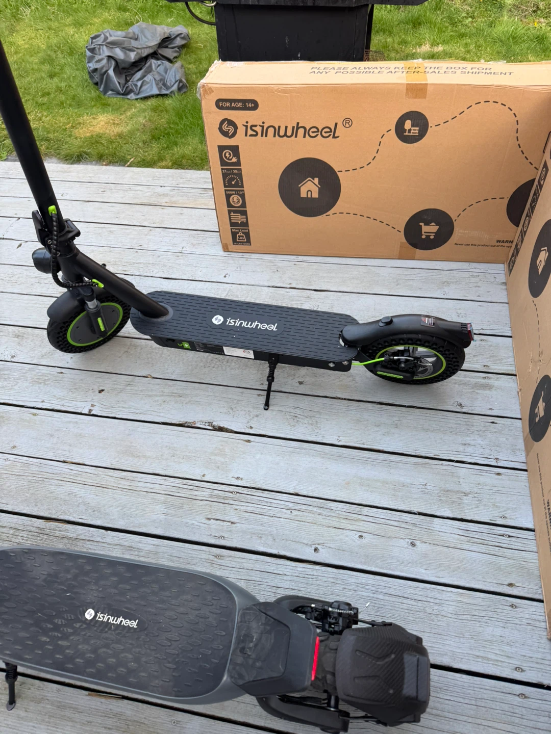 Brand new inbox never opened, isinwheel Electric Scooter - photo 4