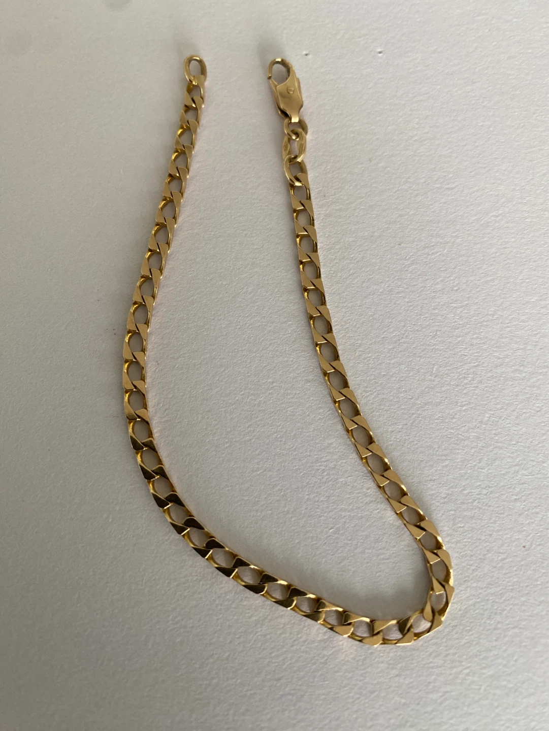 Italian 14k Gold Chain Bracelet