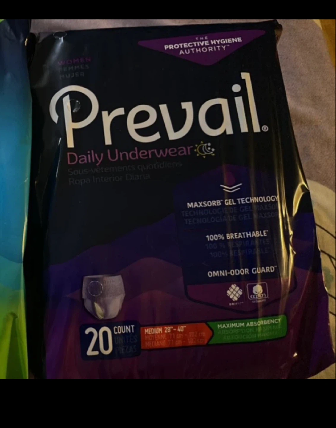 Prevail Women's Daily Underwear - Medium (20 Count)