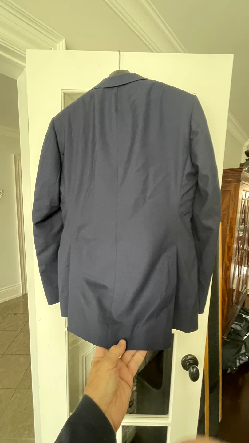 Zegna Tessuto Boys Navy Suit - photo 5