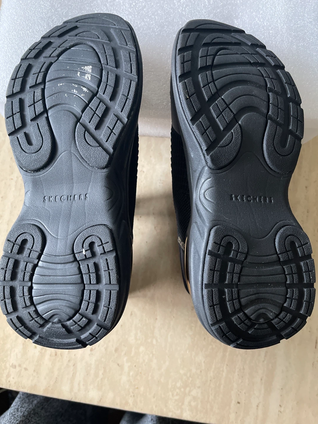 Skechers Slip-ins Women's Black Knit Sneakers - photo 4