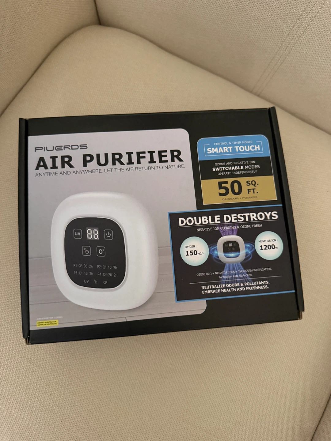 PIUERDS Air Purifier