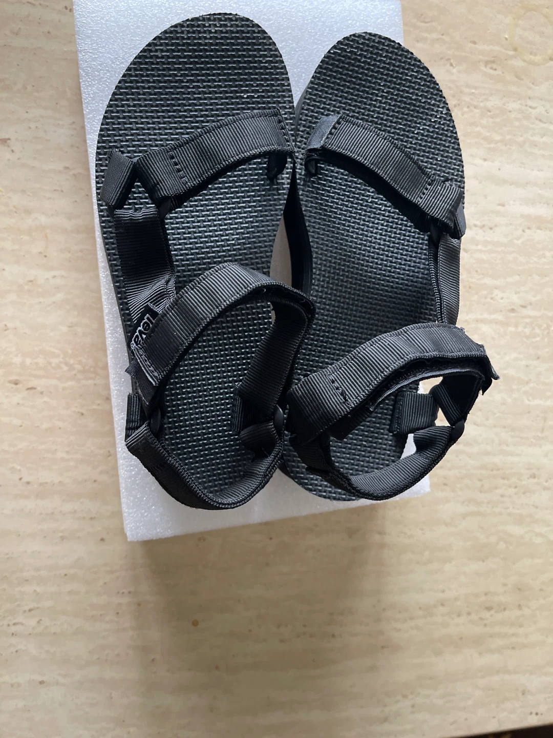 Teva Black Platform Sandals
