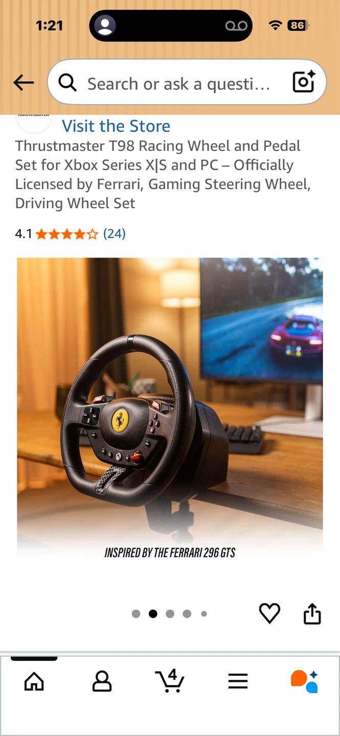 Thrustmaster T98 Racing  Set for Xbox Series X|S and PC - photo 5