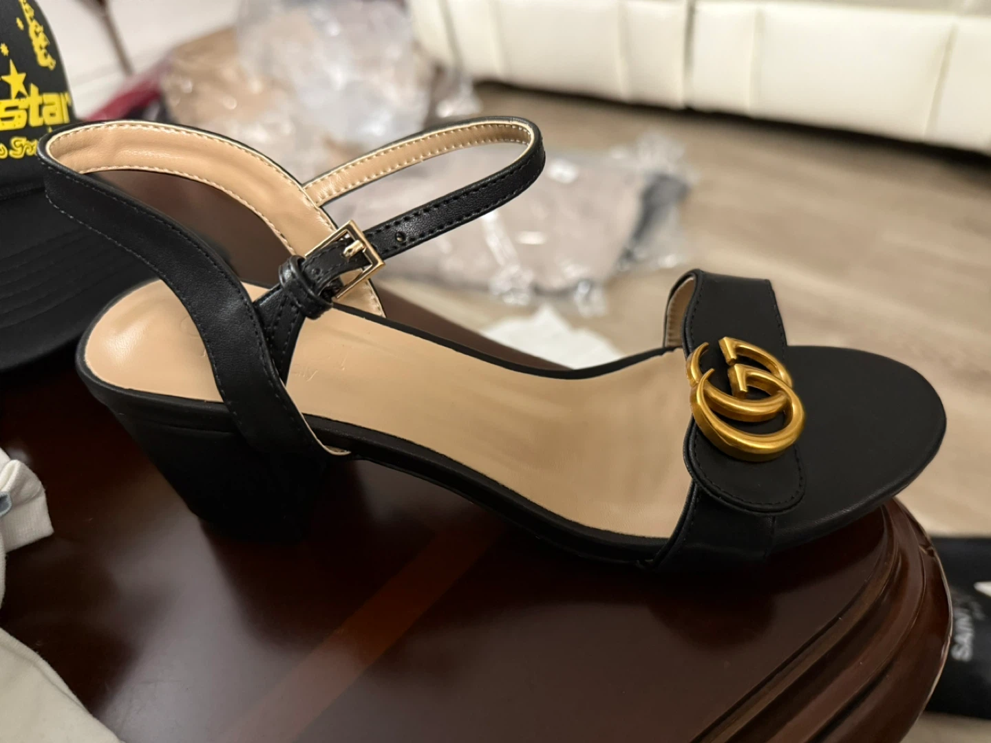 Saint Laurent Paris Slip-On Slides - photo 2