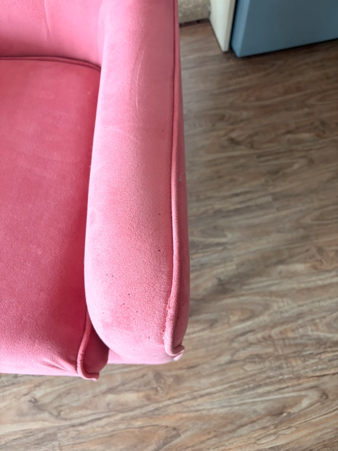 Pink structube armchair - photo 5