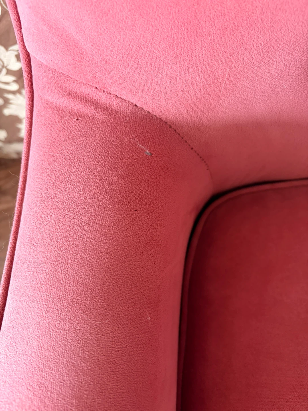 Pink structube armchair - photo 3