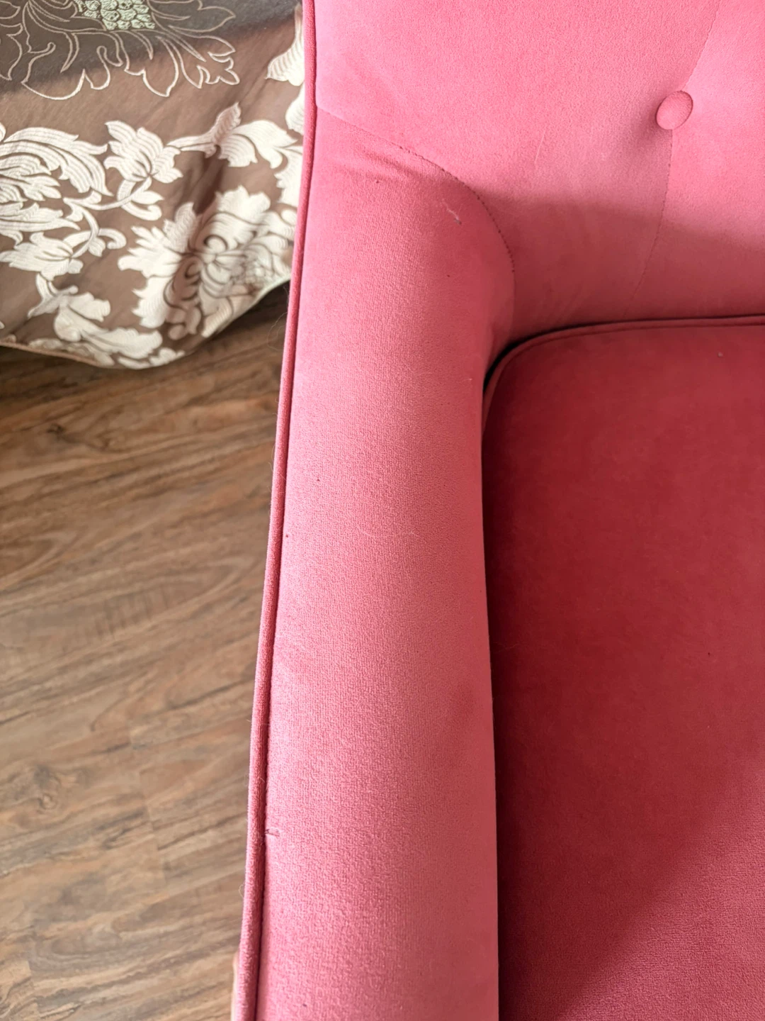 Pink structube armchair - photo 4