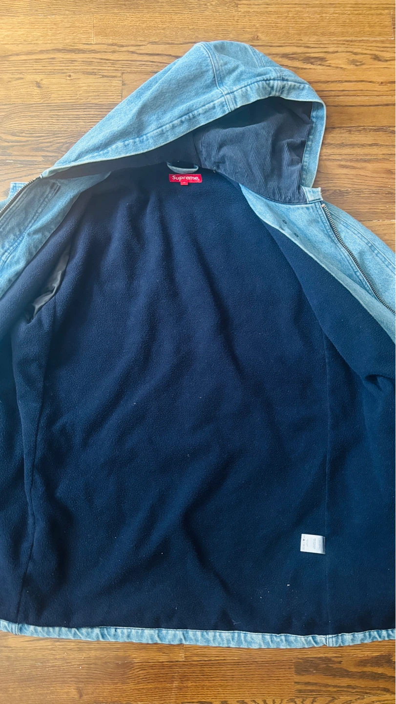 Supreme Denim Toggle Coat - photo 3