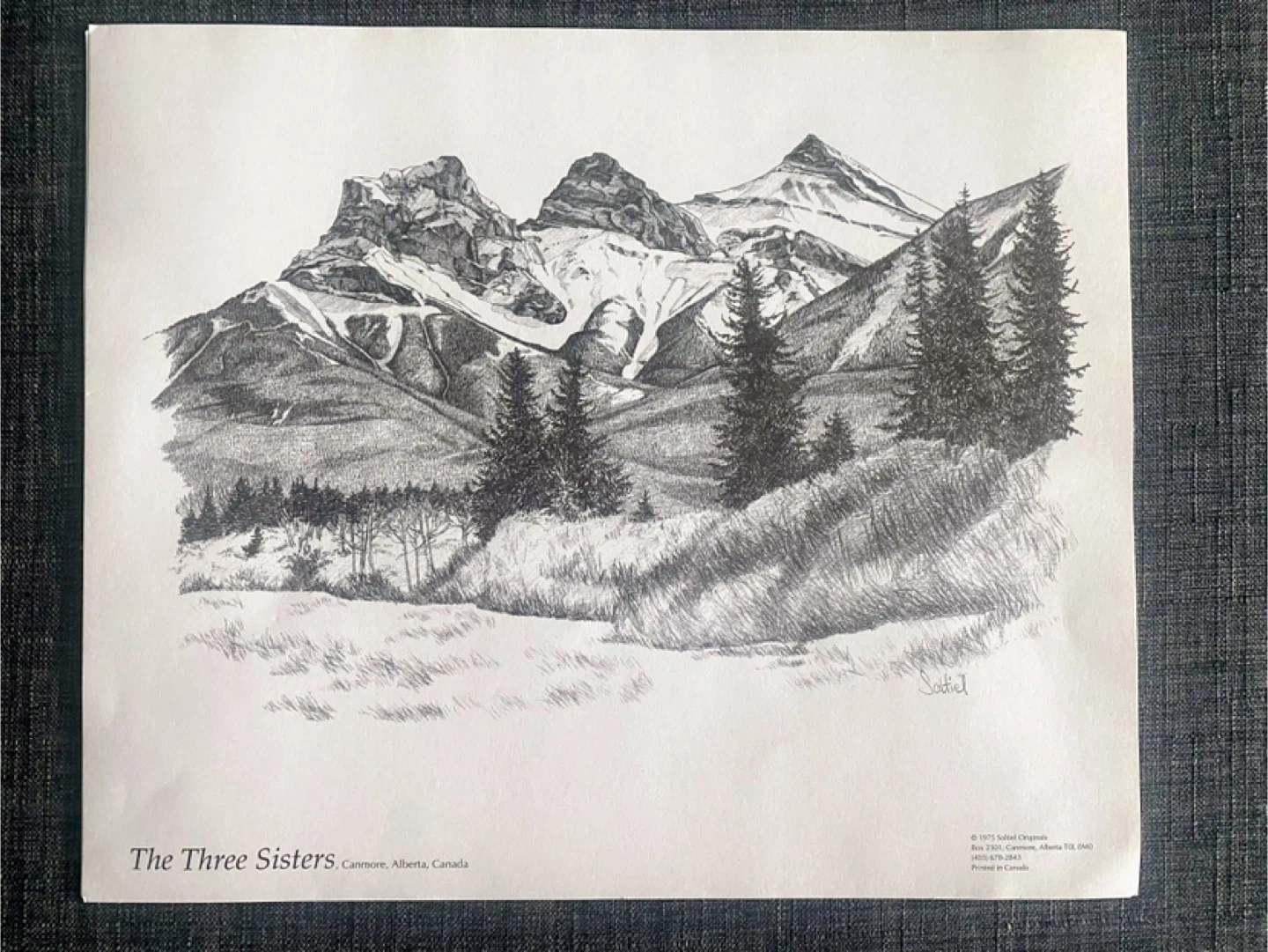 Saltiel  Mountain Prints Set (5 Scenes) - photo 2