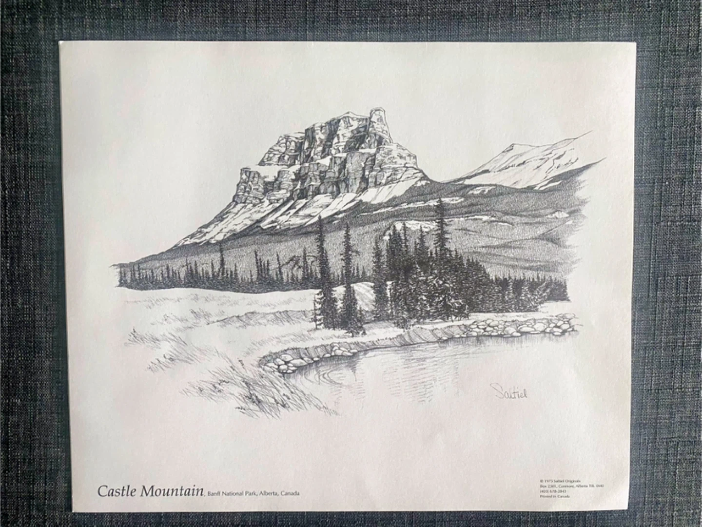 Saltiel  Mountain Prints Set (5 Scenes) - photo 4