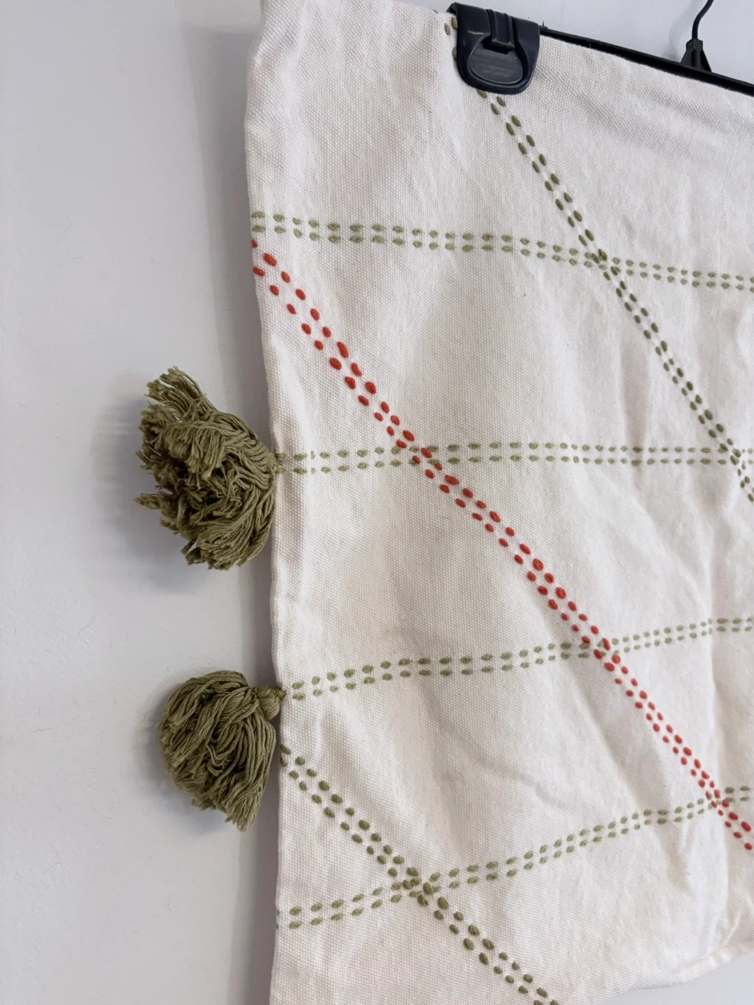 IKEA HERVOR tassel Pillow Cover 50x50 cm (reversible ) - photo 2