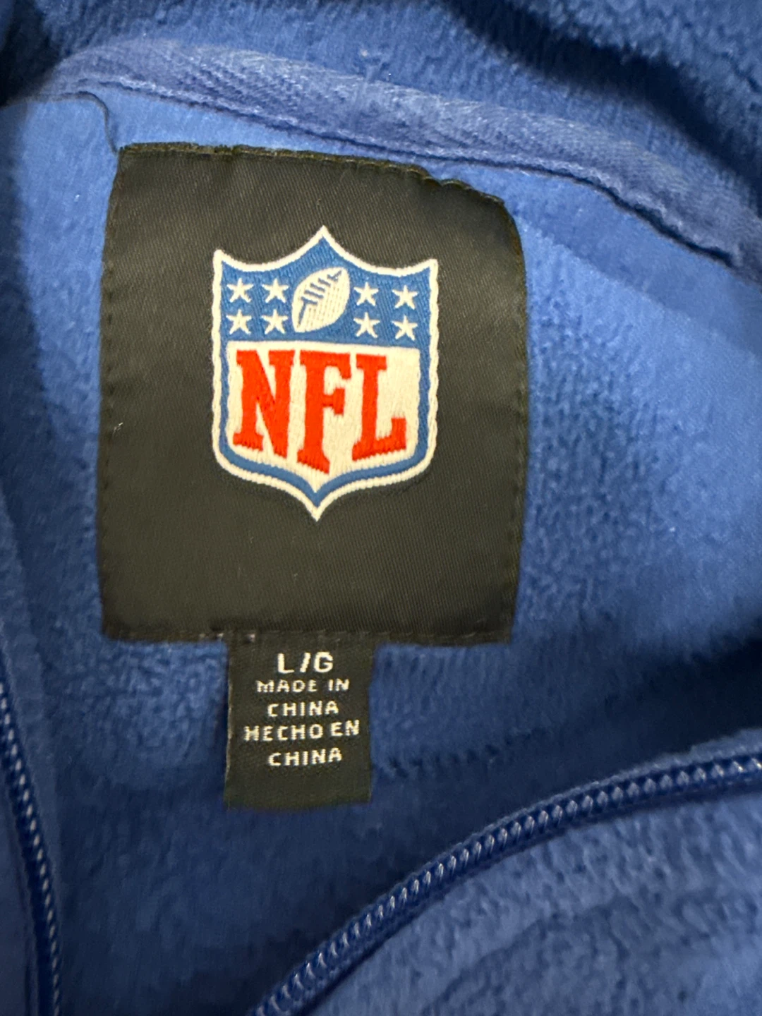 NFL New York Giants Fleece Hoodie - L/G - photo 2