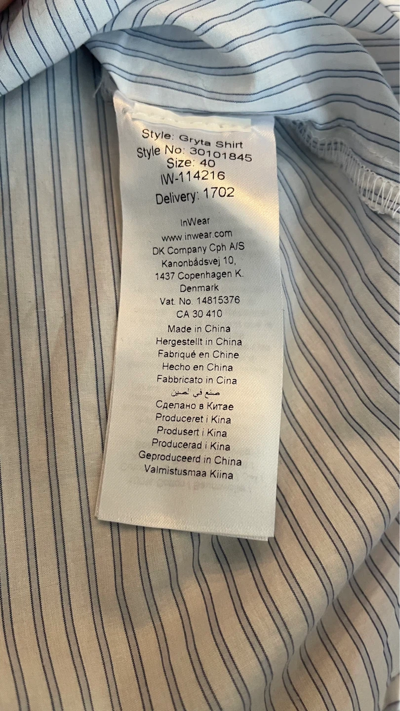 Women’s InWear (DK) GRYTA Summer Dress Shirt - photo 5