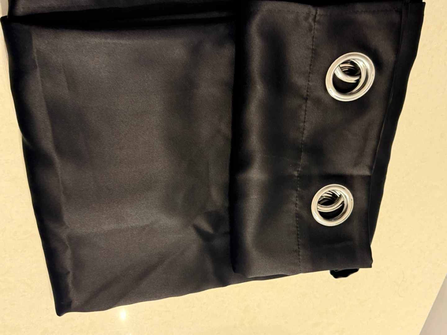 Black Grommet Curtains - photo 5
