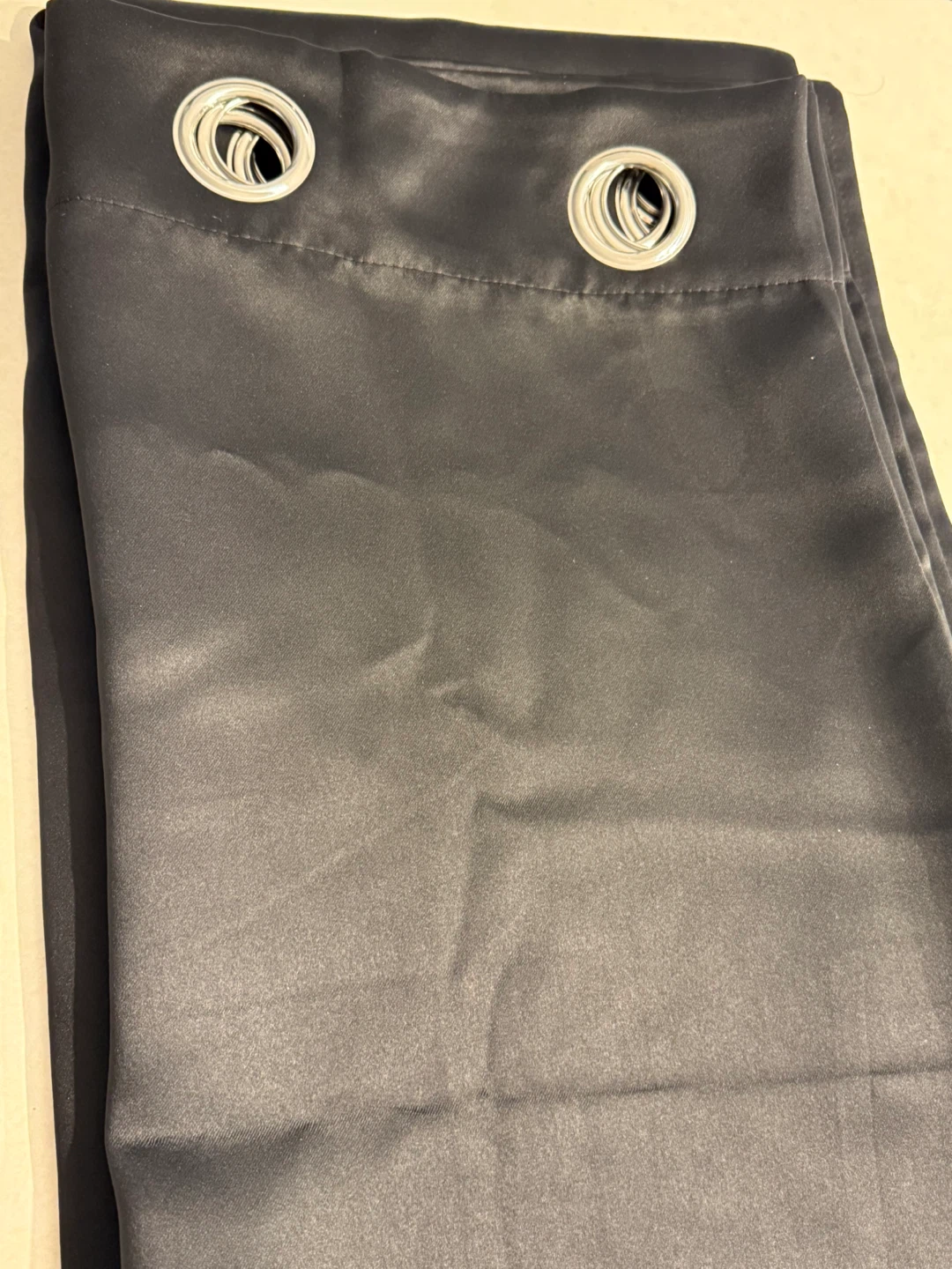 Black Grommet Curtains - photo 2