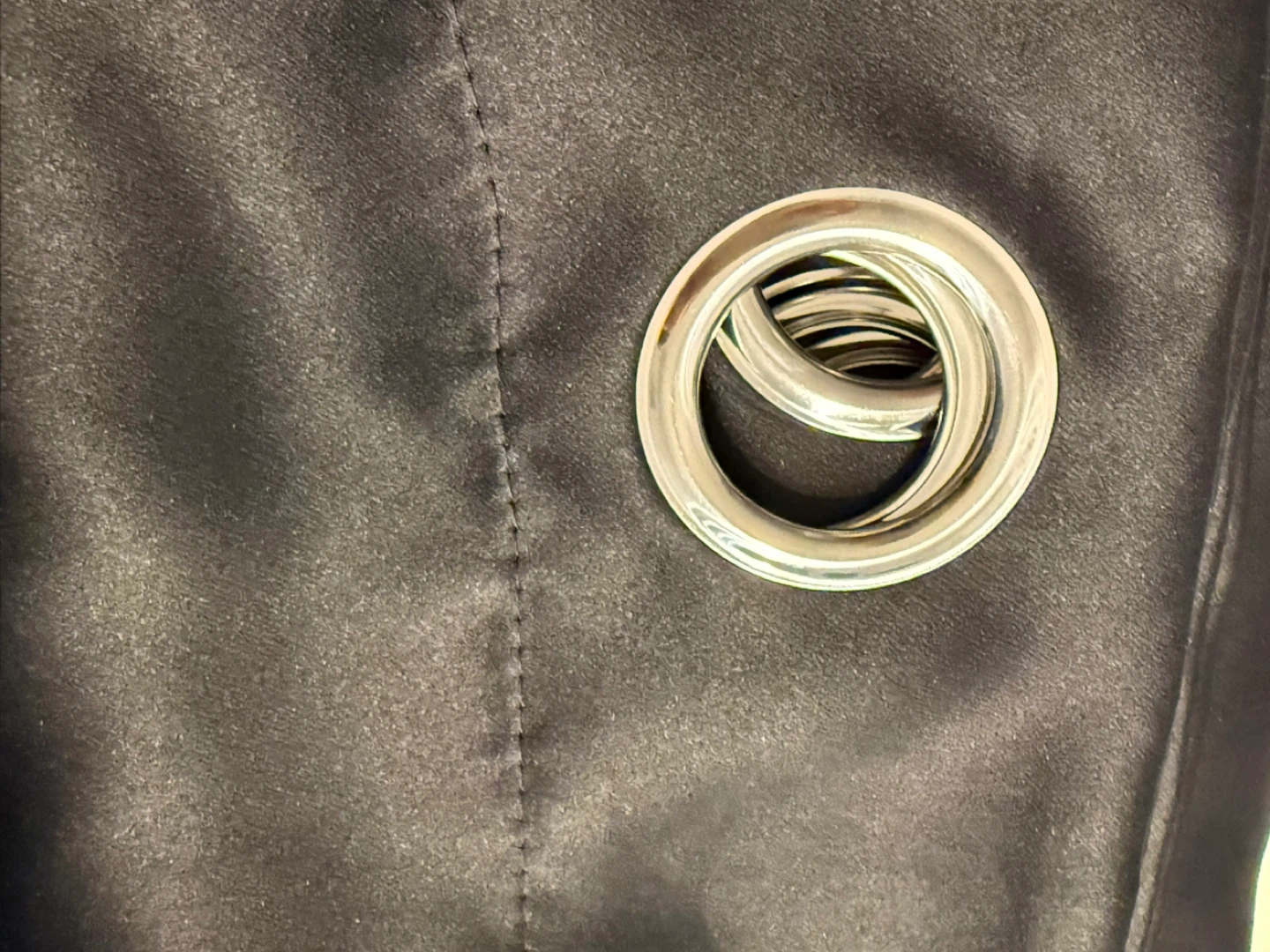 Black Grommet Curtains - photo 4
