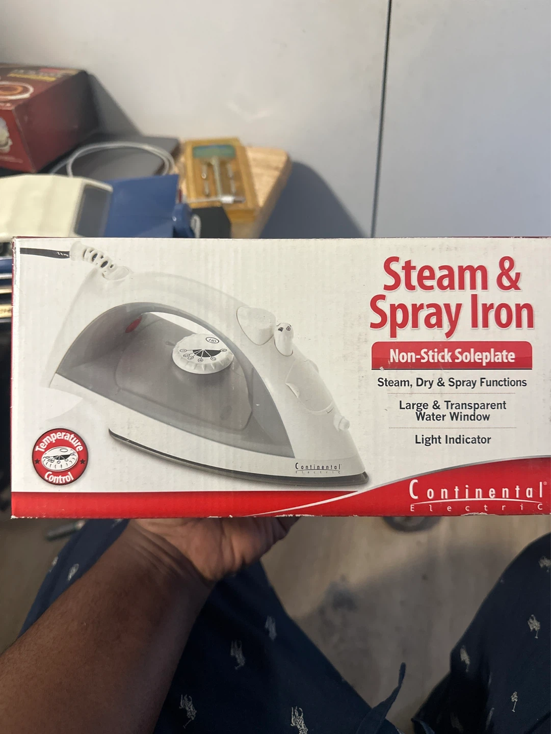 Continental Electric Steam & Spray Iron
