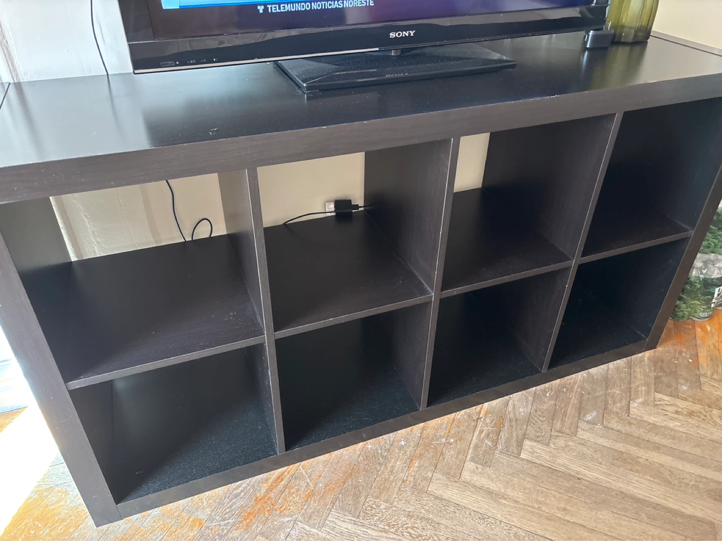 Black 8-Cube Storage Unit - photo 2